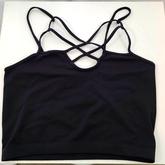 Strappy Cropped Tank Top by Tokyo Darling - Picture 4 of 5